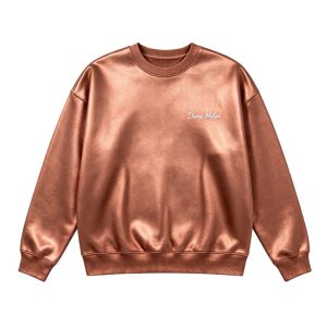 DioneMelon Metallic Copper Sweat Suit