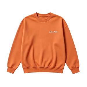 DioneMelon Terracotta Orange Sweat Suit