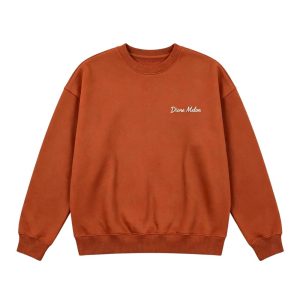 DioneMelon Burnt Orange Sweat Suit